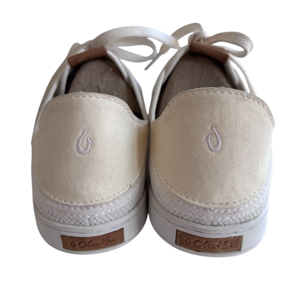 Olukai Pehuea Lī Women’s Lightweight White Sneakers Sz 9.5 - Picture 5 of 11